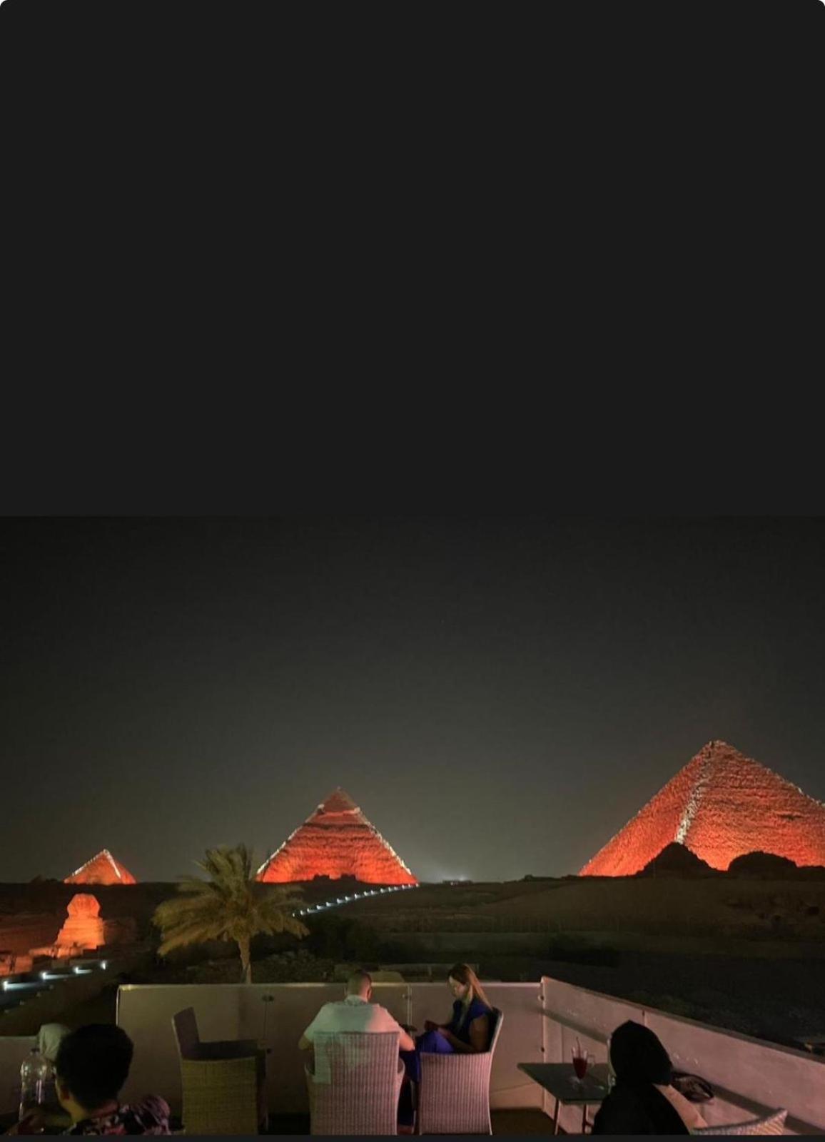 Great Scarab Pyramids View Hotel Kafrat al Jabal Exterior photo