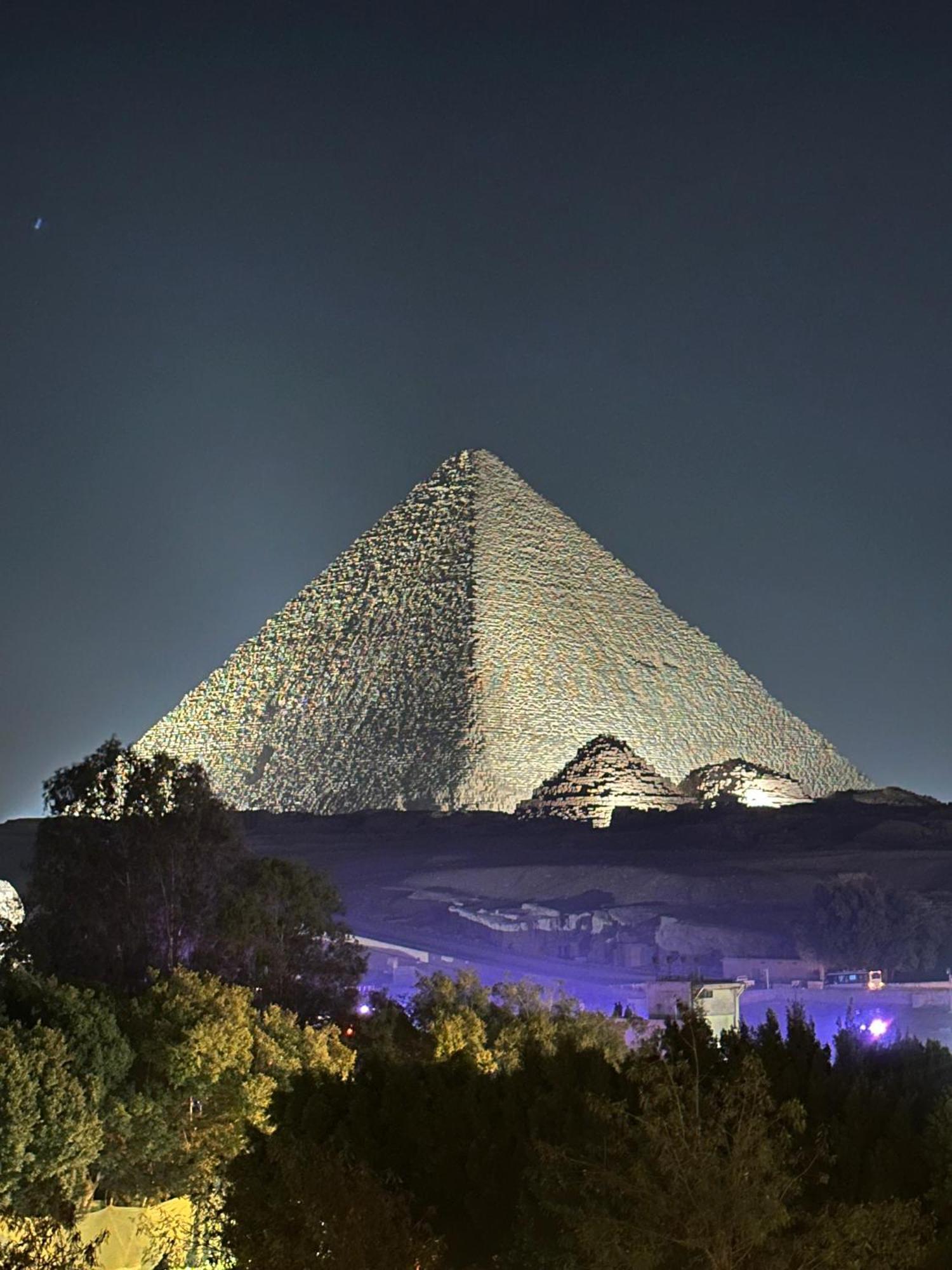 Great Scarab Pyramids View Hotel Kafrat al Jabal Exterior photo